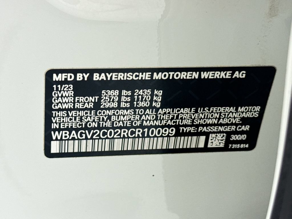 Certified 2024 BMW 840i Gran Coupe RWD image 34
