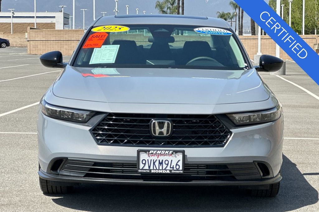 Certified 2025 Honda Accord SE image 9