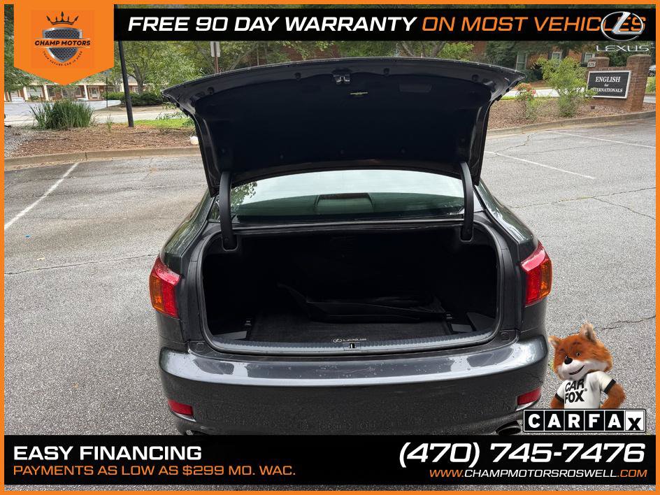 Used 2010 Lexus IS 250 w/ Preferred Accessory Package RWD image 12