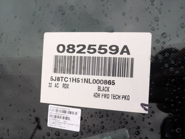 Used 2022 Acura RDX w/ Technology Package image 39