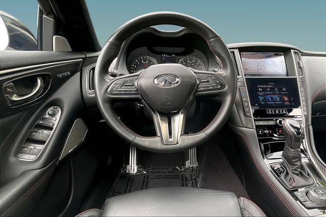 Certified 2022 INFINITI Q50 Red Sport 400 w/ Carbon Fiber Package AWD/4WD image 8
