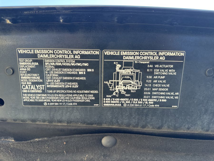 Used 2005 Mercedes-Benz CLK 500 Cabriolet image 31