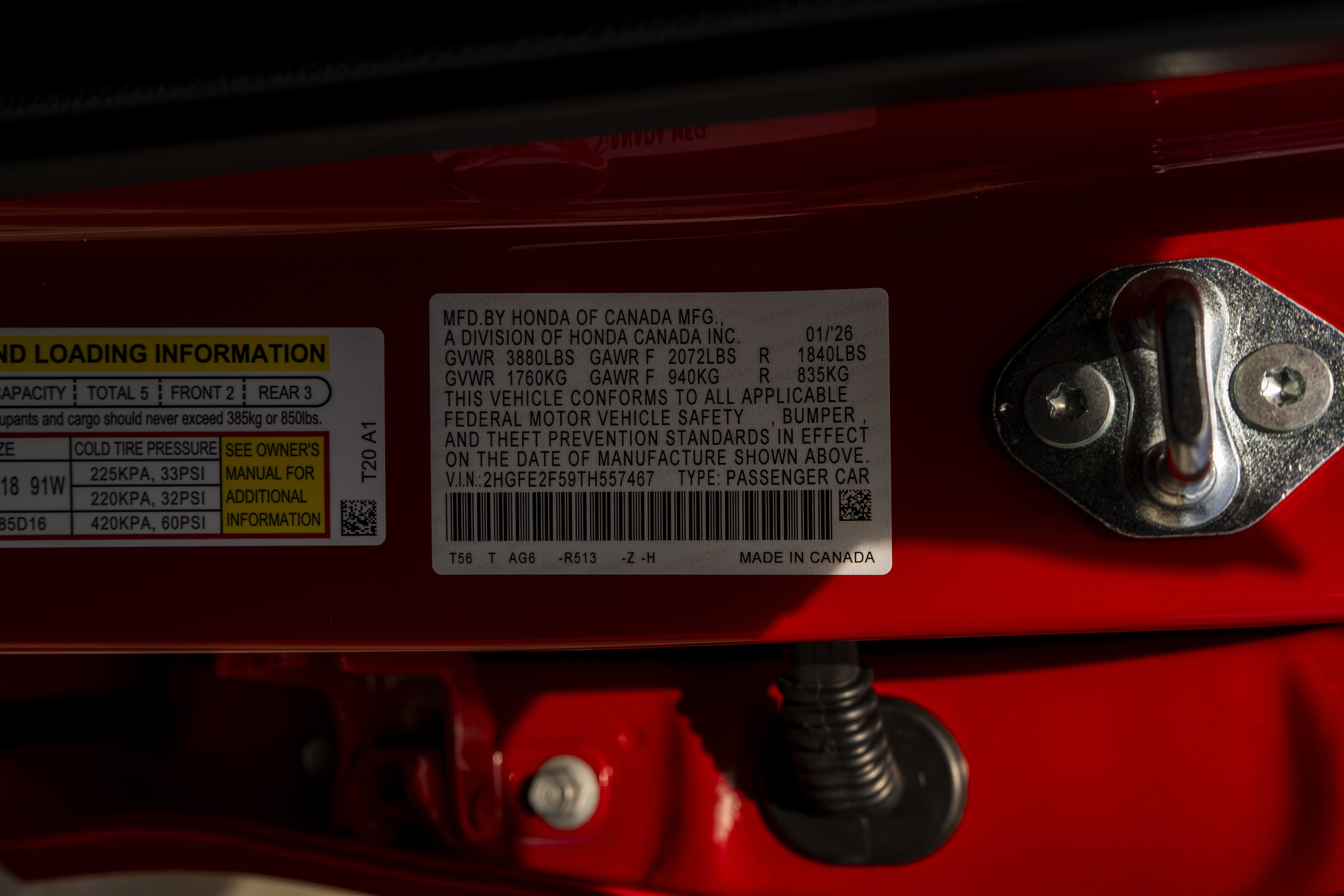 Certified 2026 Honda Civic Sport image 45