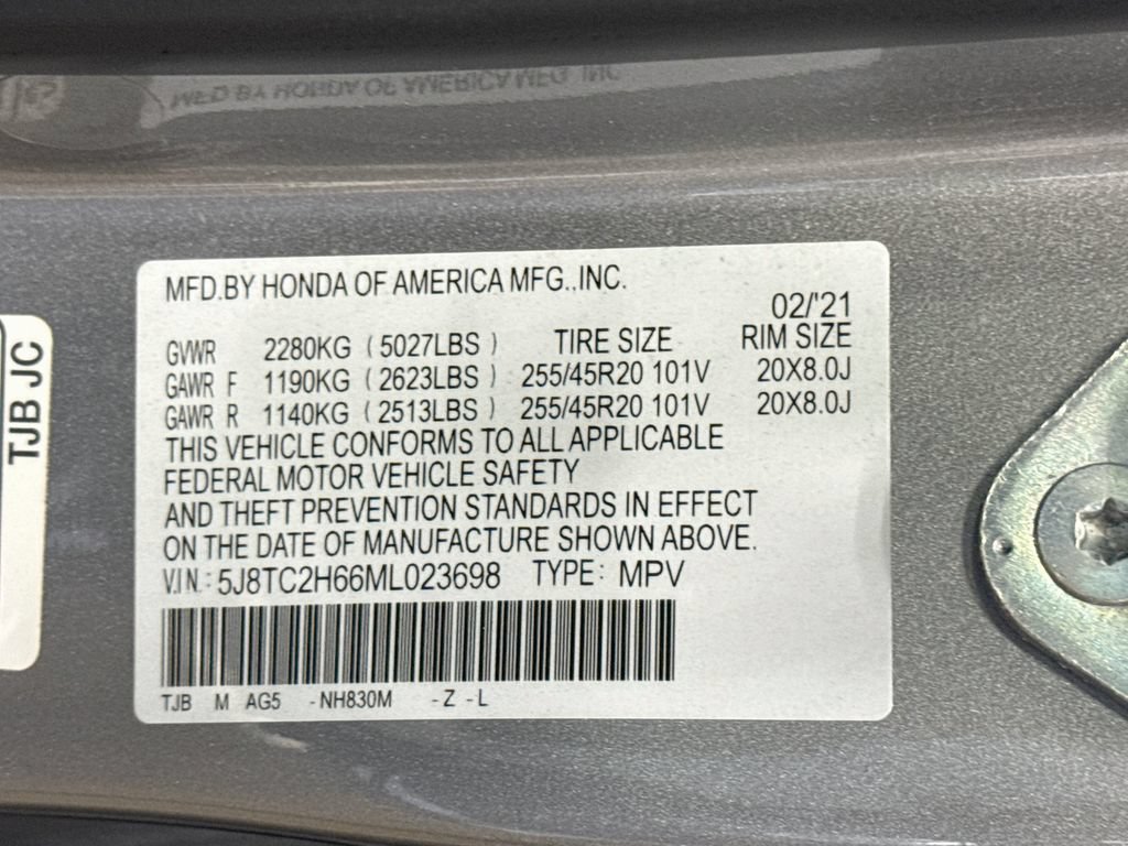 Used 2021 Acura RDX A-Specw/ Technology Package AWD/4WD image 32