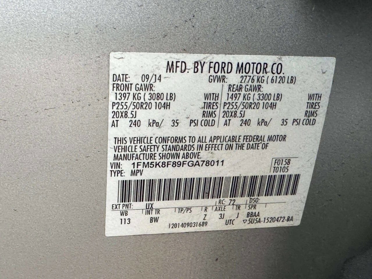 Used 2015 Ford Explorer Limited image 18