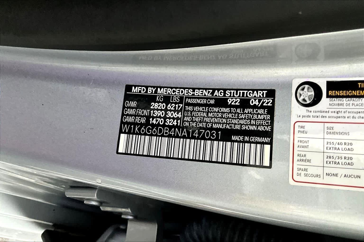 Certified 2022 Mercedes-Benz S 500 4MATIC image 37