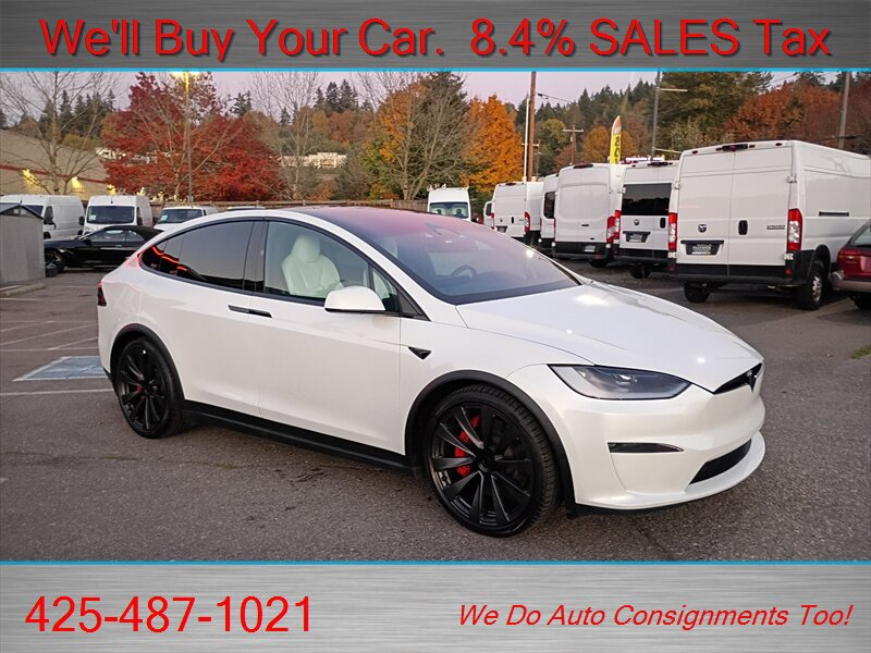 Used 2024 Tesla Model X Plaid AWD/4WD image 8