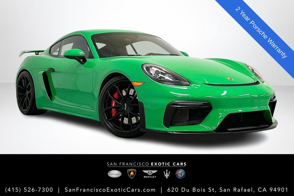 Used 2022 Porsche 718 Cayman GT4 image 1
