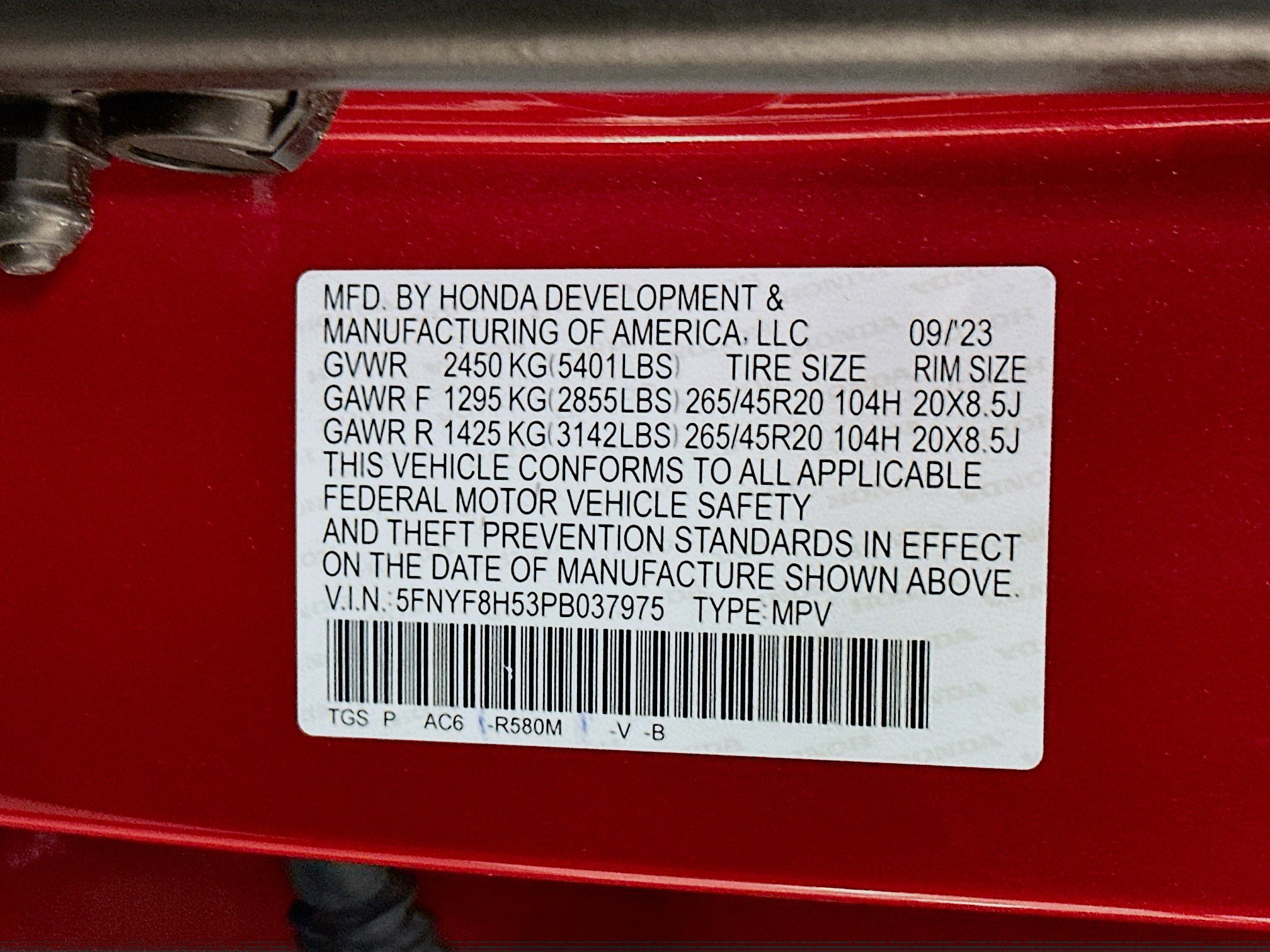 Used 2023 Honda Passport EX-L image 12