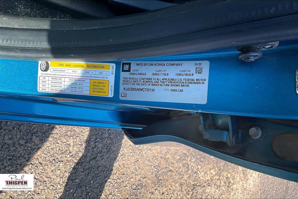 Used 2021 Chevrolet Spark LS FWD image 33