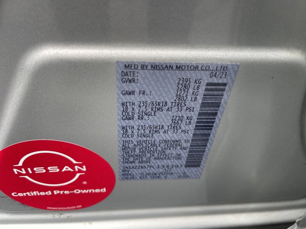 Certified 2023 Nissan Murano SV image 27