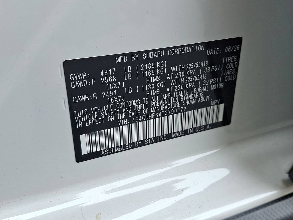 New 2026 Subaru Crosstrek 2.5i Sport AWD/4WD image 18