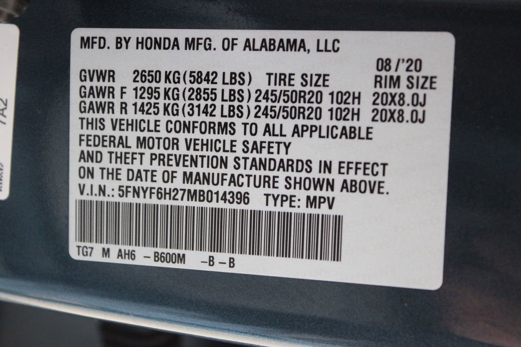 Used 2021 Honda Pilot Special Edition image 32