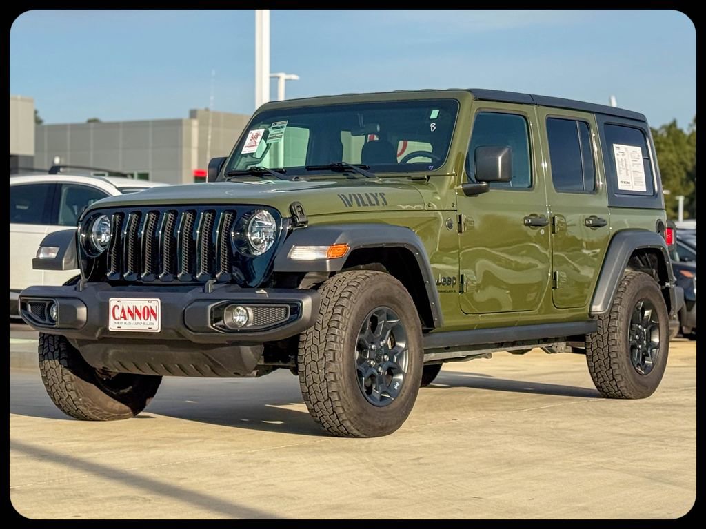 Used 2023 Jeep Wrangler Unlimited Sport AWD/4WD image 3