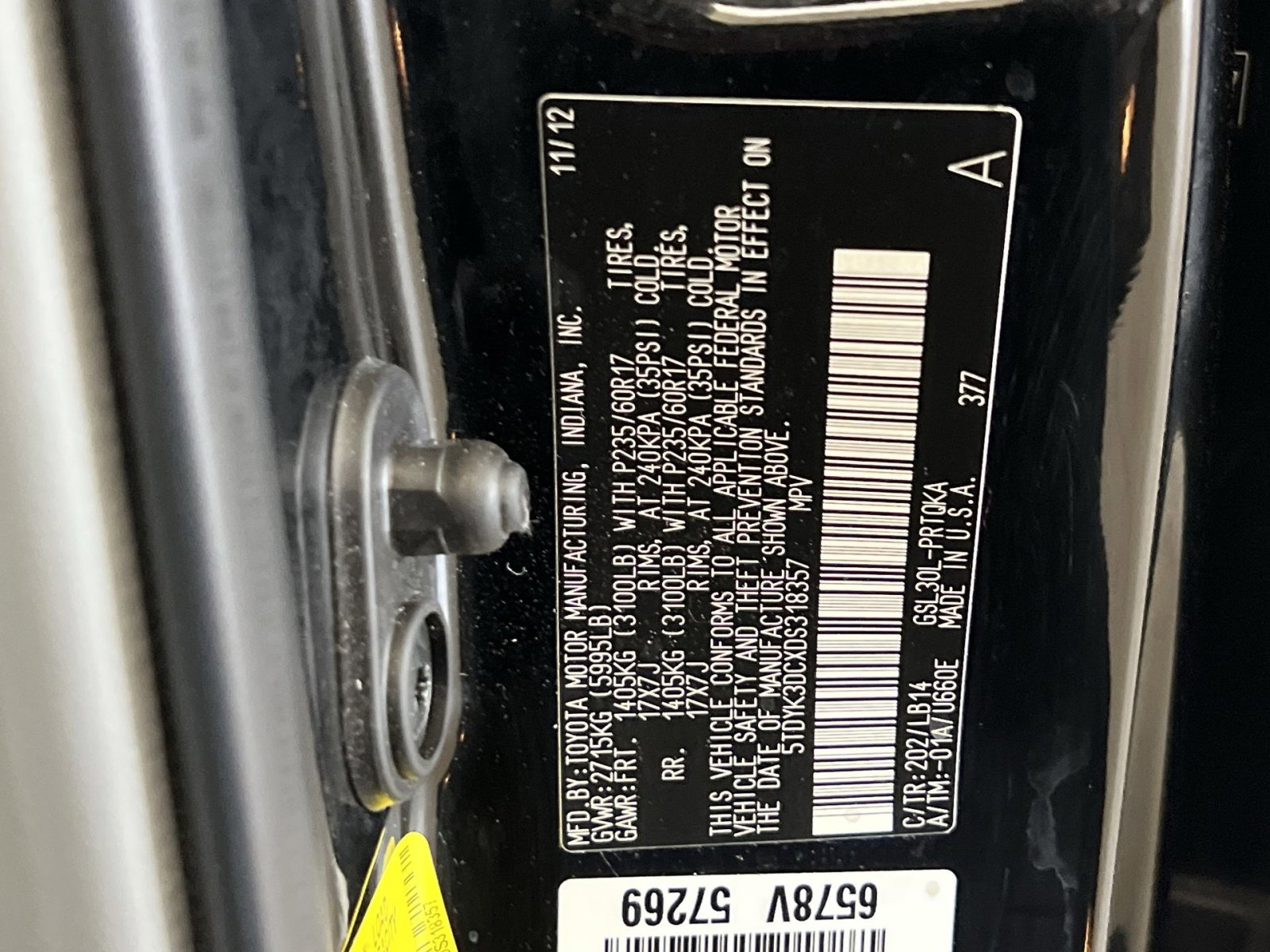 Used 2013 Toyota Sienna XLE image 40