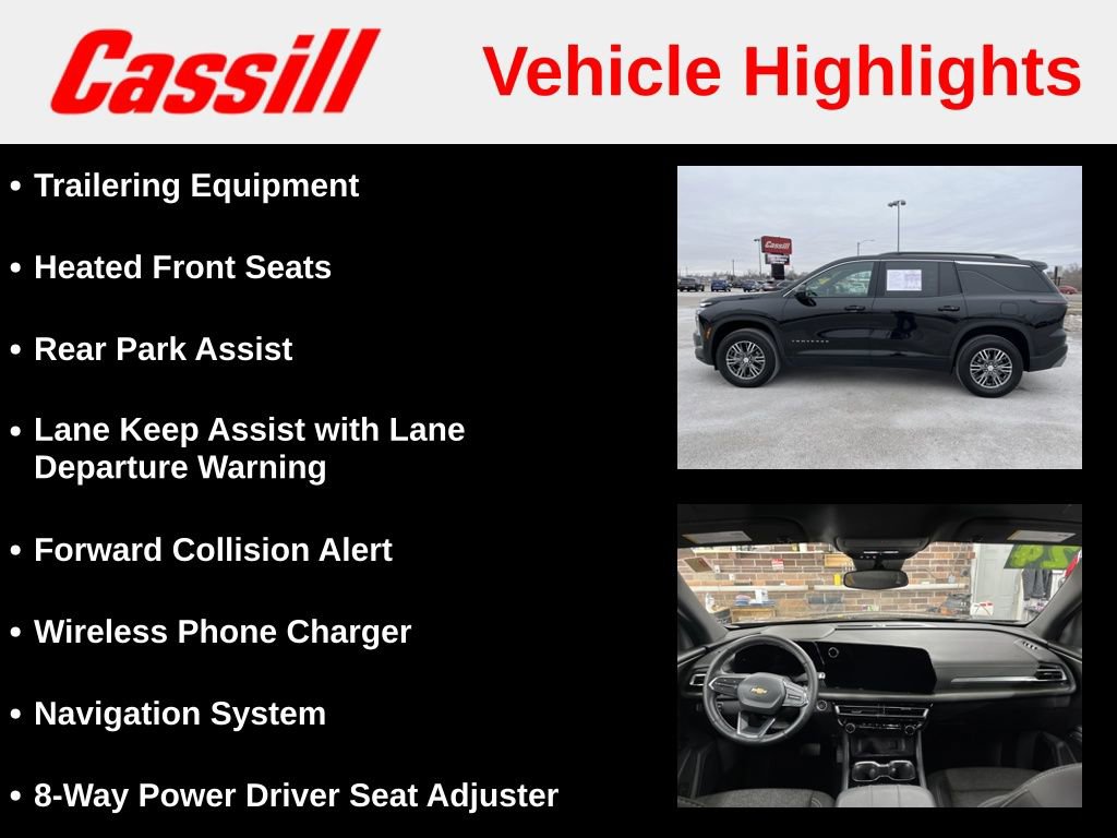 Used 2024 Chevrolet Traverse LT w/ Trailering Package image 7