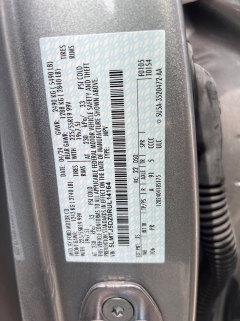 Certified 2024 Lincoln Corsair Grand Touring w/ Equipment Group 301A image 40