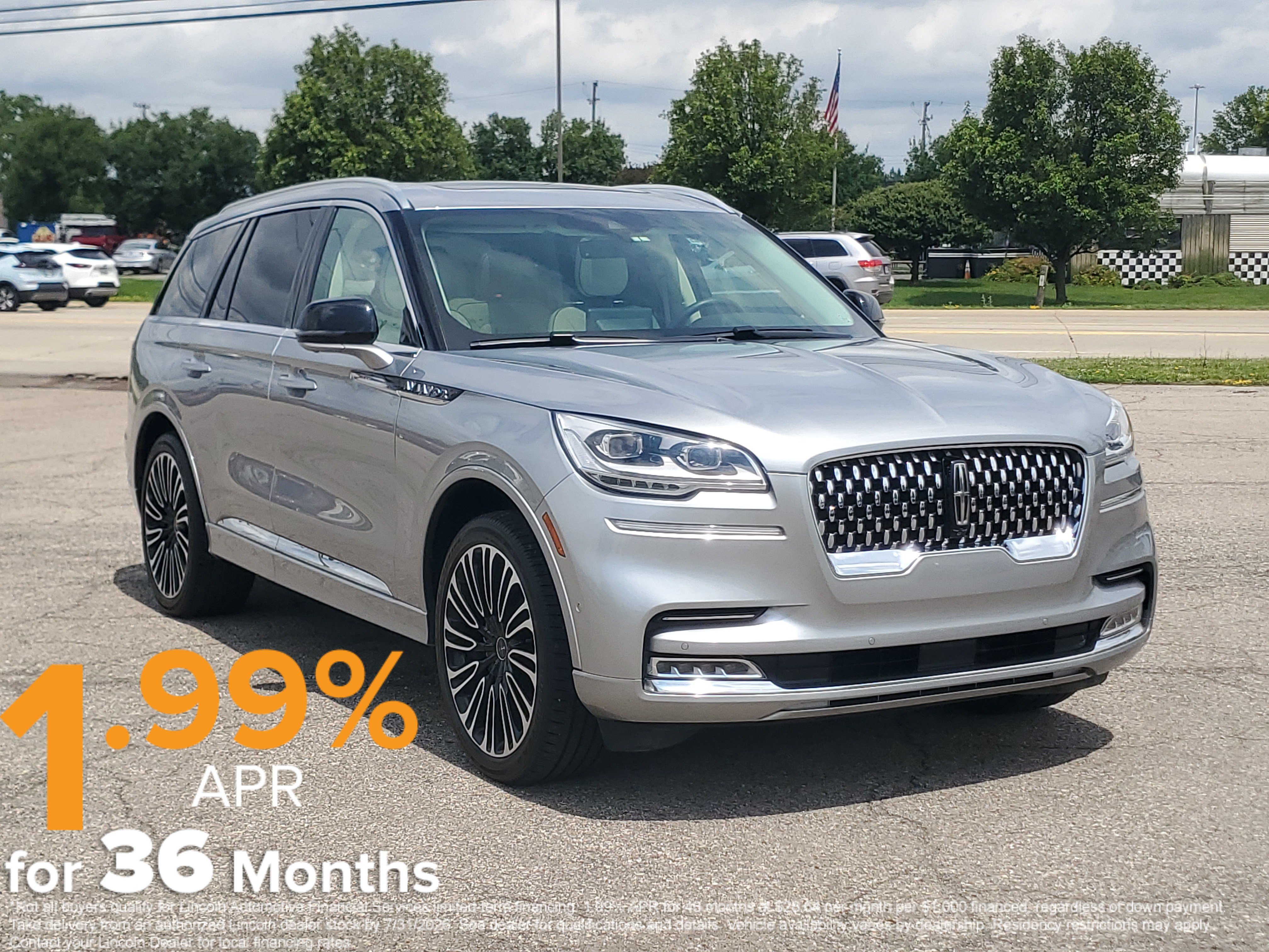 Certified 2024 Lincoln Aviator Black Label w/ Class IV Trailer Tow Package AWD/4WD 360° Tour