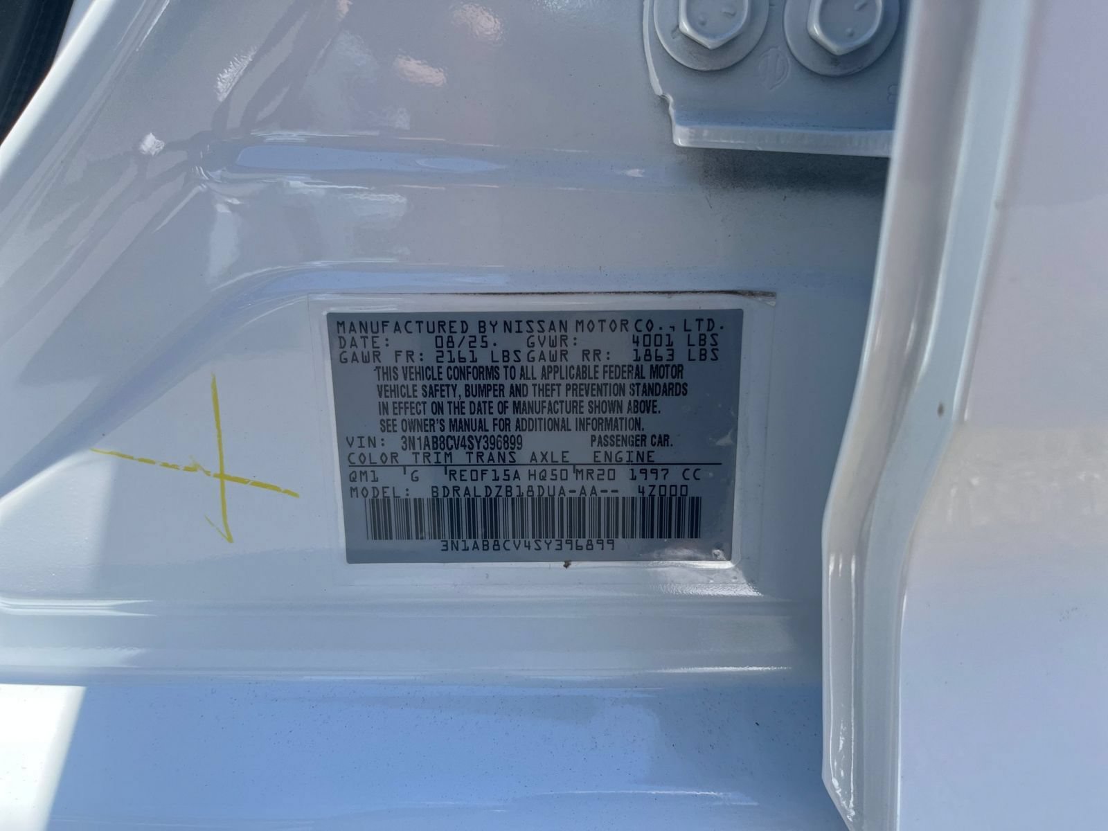 Used 2025 Nissan Sentra SV FWD image 24