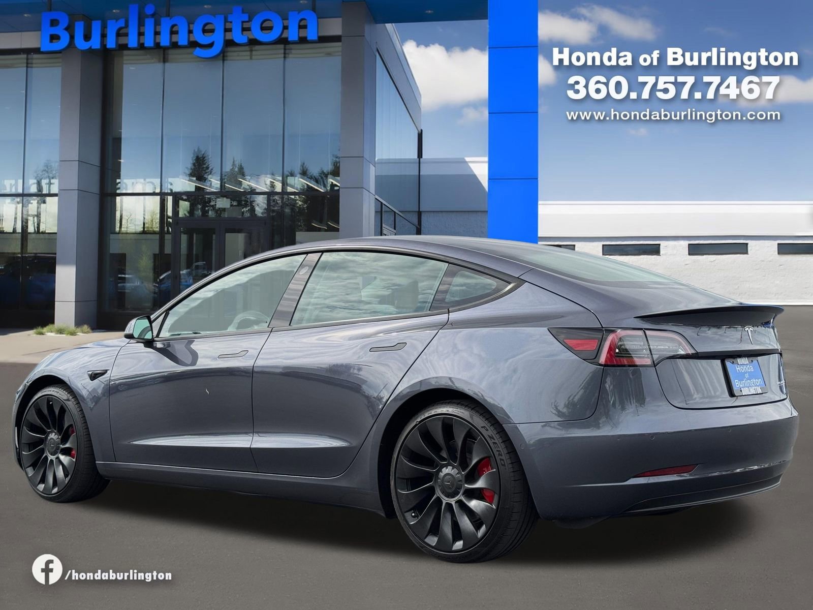 Used 2022 Tesla Model 3 Performance AWD/4WD image 4
