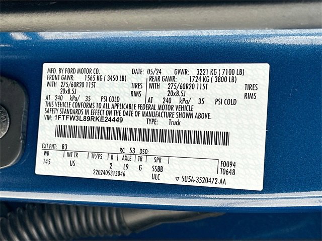 Used 2024 Ford F150 XLT w/ Equipment Group 302A MID image 32