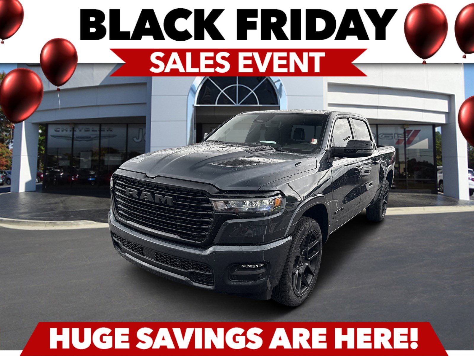 New 2026 RAM 1500 Laramie w/ Night Edition