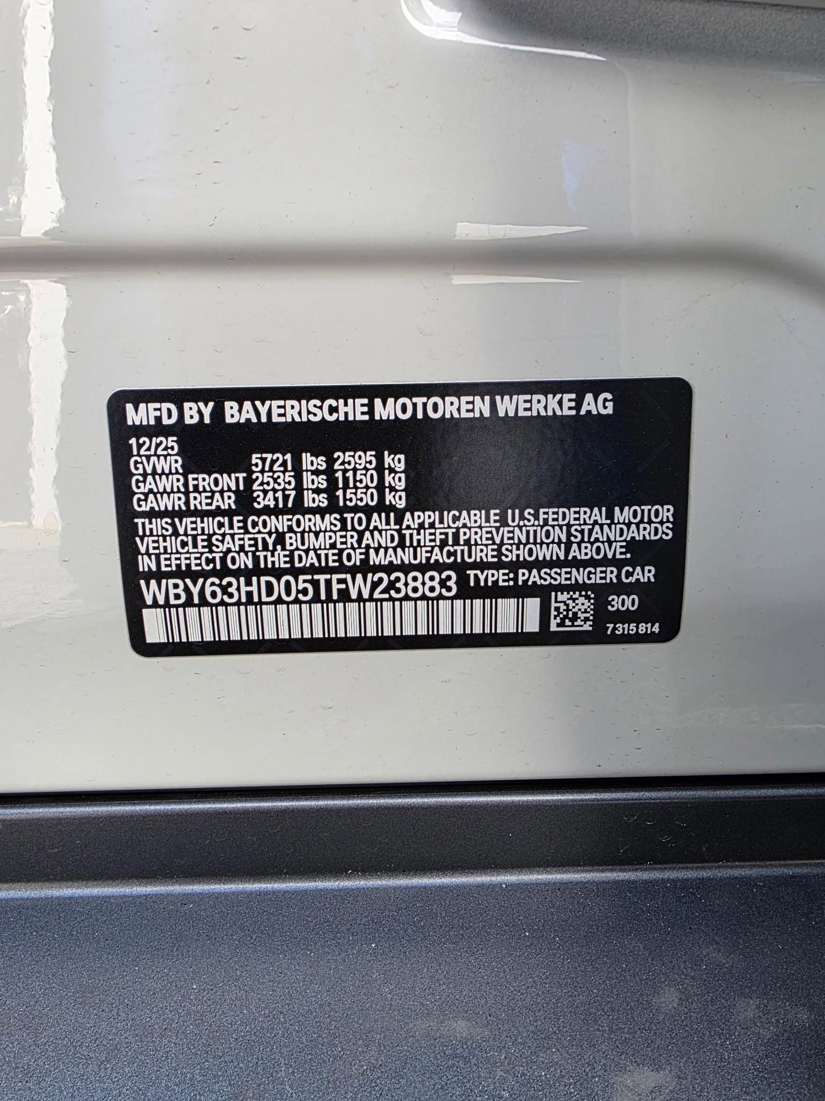 Used 2026 BMW i4 eDrive40 w/ Parking Assistance Package image 37