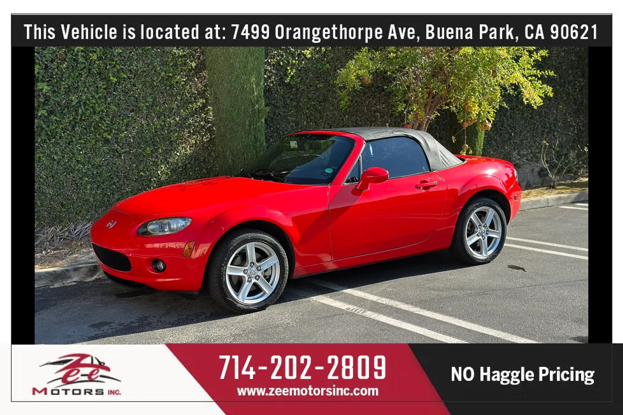 Used 2006 MAZDA MX-5 Miata Touring RWD image 13