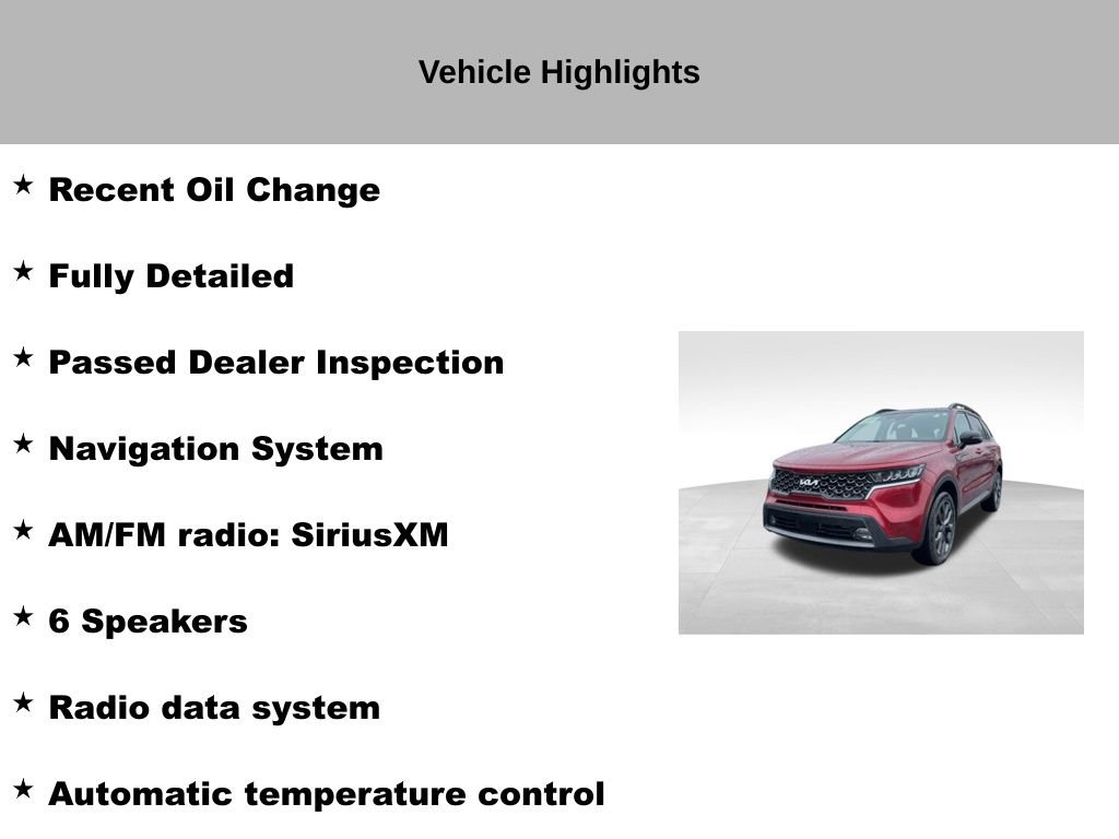 Certified 2023 Kia Sorento X-Line EX AWD/4WD image 19