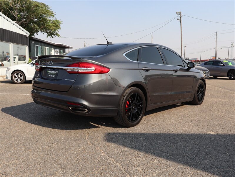 Used 2018 Ford Fusion Titanium AWD/4WD image 3
