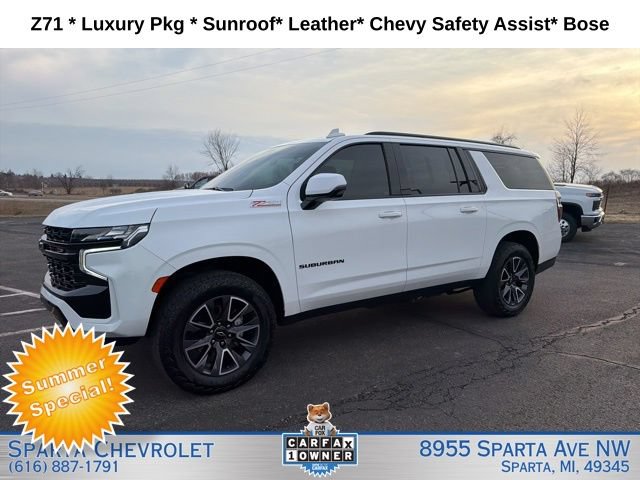 Used 2024 Chevrolet Suburban Z71 w/ Luxury Package AWD/4WD image 7