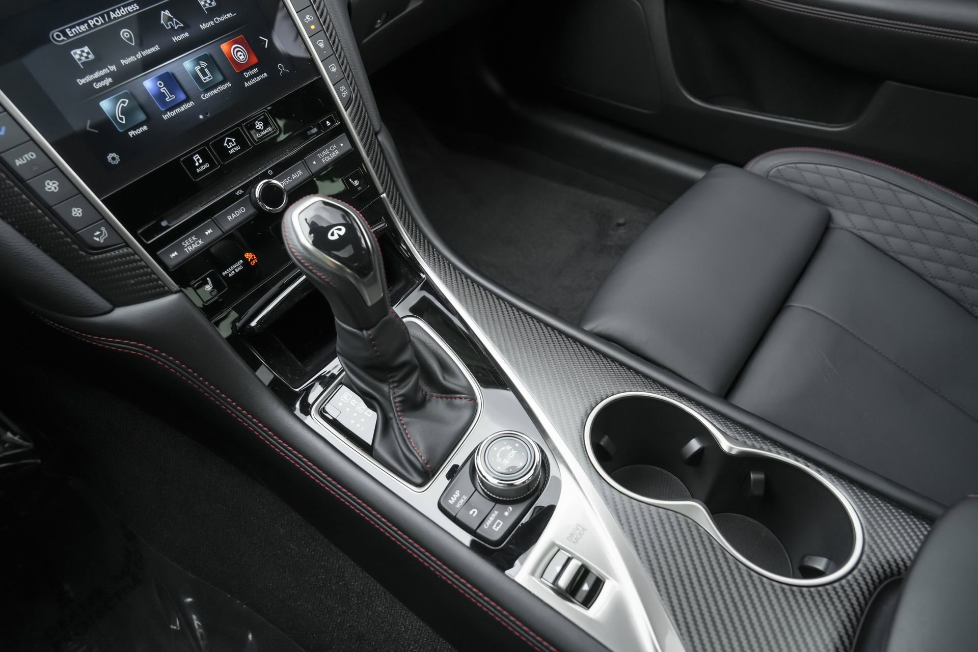 Used 2023 INFINITI Q50 Red Sport 400 w/ Black Opal Edition image 11