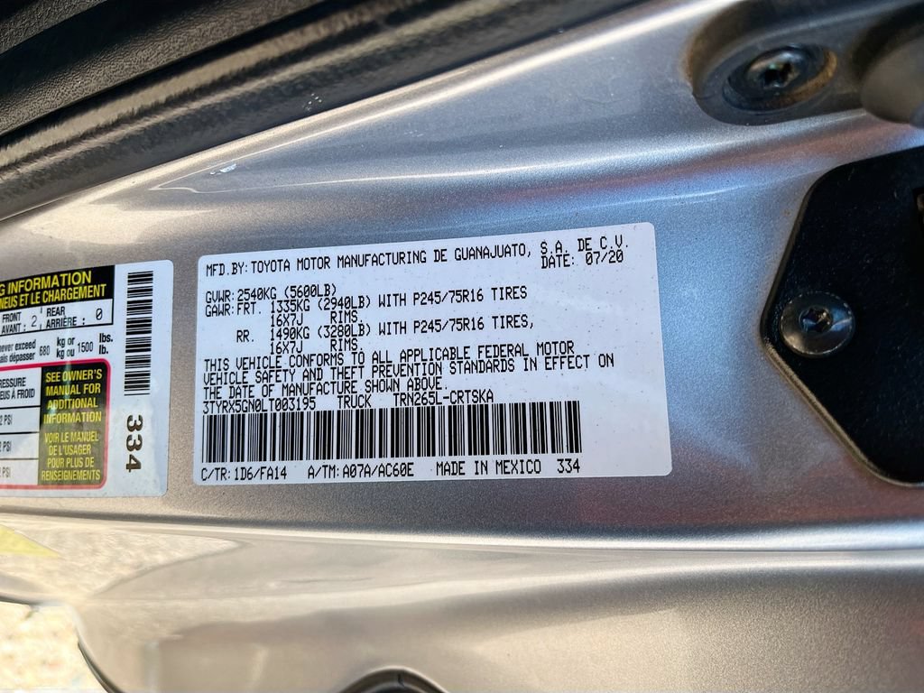 Used 2020 Toyota Tacoma SR RWD image 29