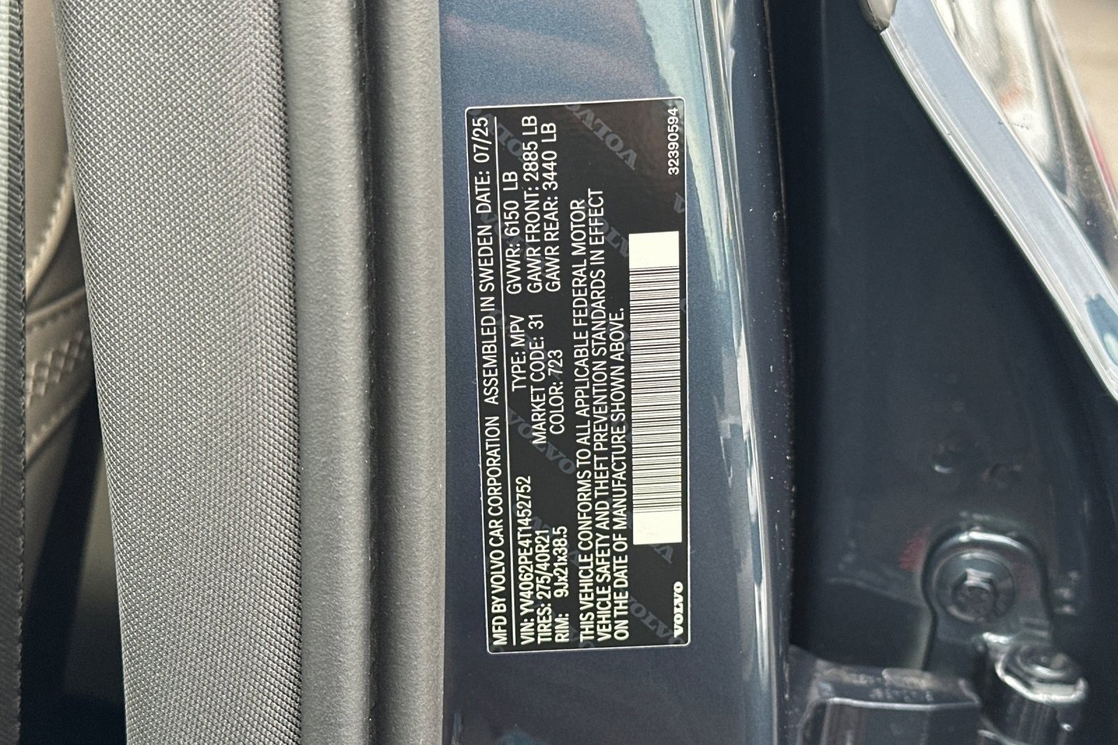 New 2026 Volvo XC90 B6 Plus w/ Protection Package Premier image 28