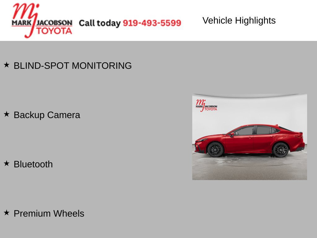 Used 2025 Toyota Camry SE FWD image 6