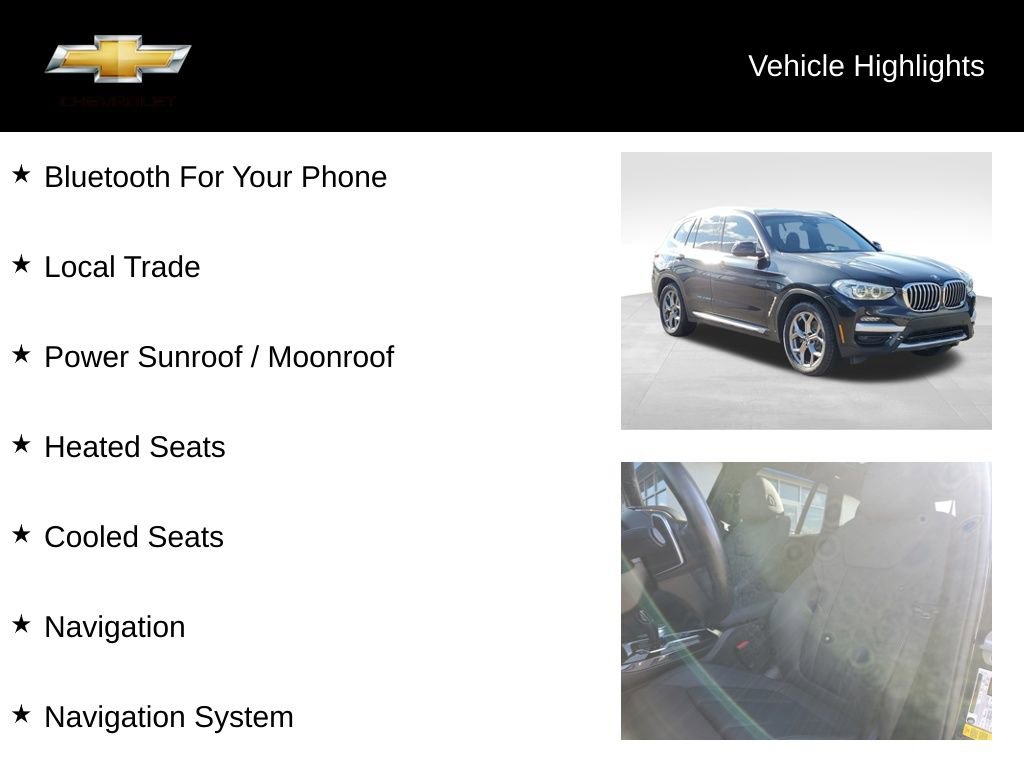 Used 2021 BMW X3 xDrive30i w/ Premium Package image 18