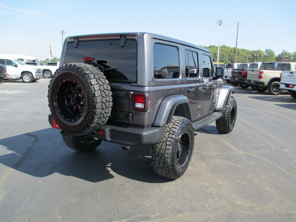 Used 2021 Jeep Wrangler Unlimited Sahara w/ Uconnect 4C Nav & Sound Group image 3