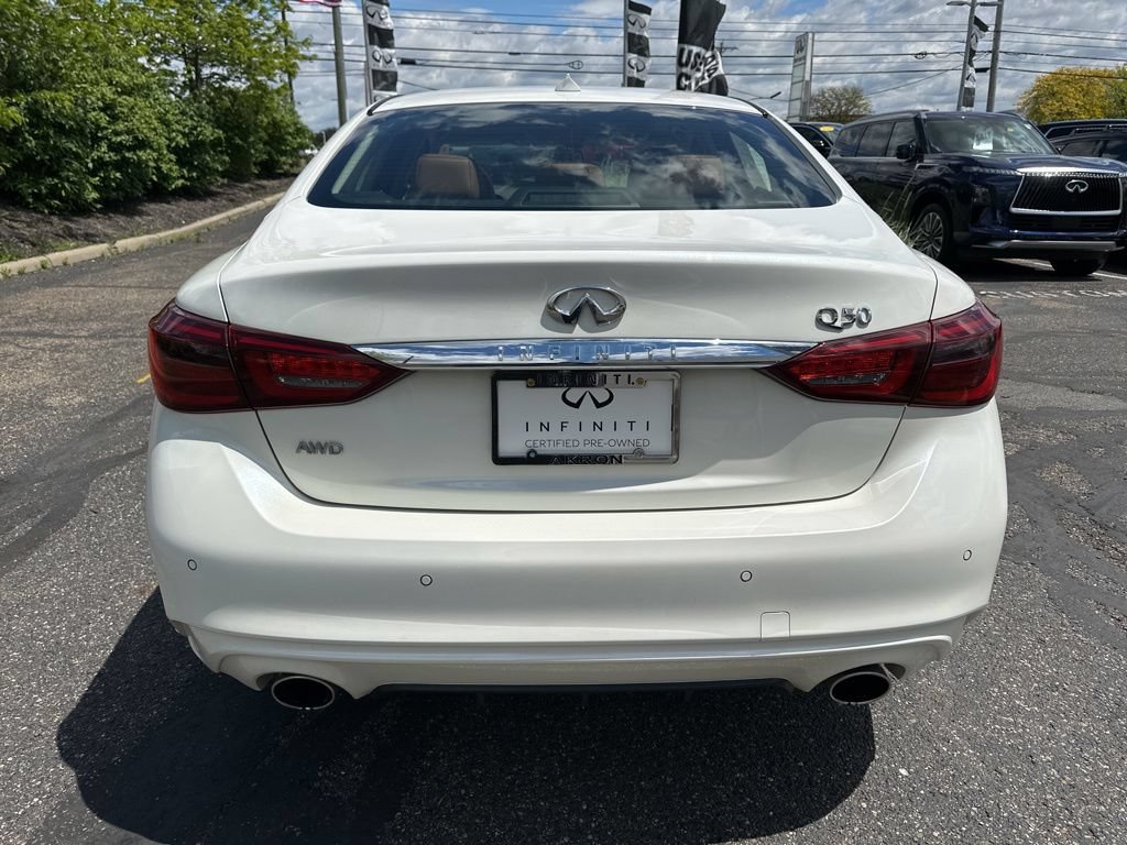 Used 2023 INFINITI Q50 Luxe w/ Cargo Package AWD/4WD image 7