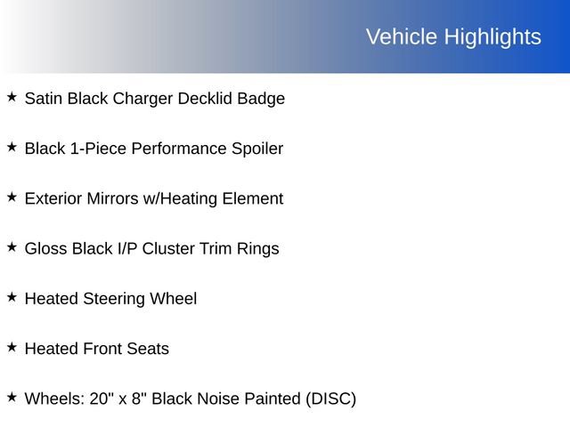 Used 2023 Dodge Charger SXT w/ Blacktop Package image 8