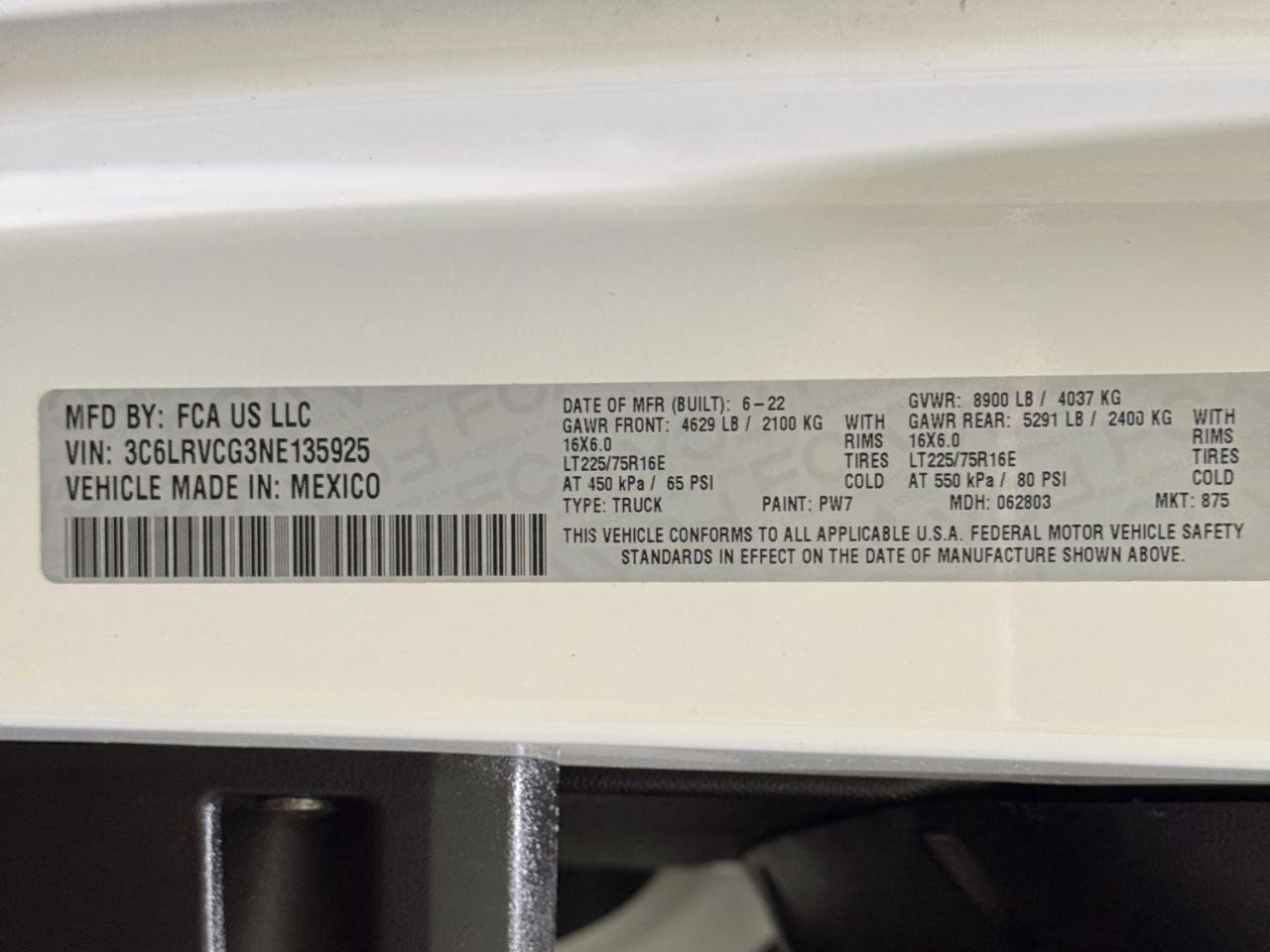 Used 2022 RAM ProMaster 2500 w/ Convenience Group image 60