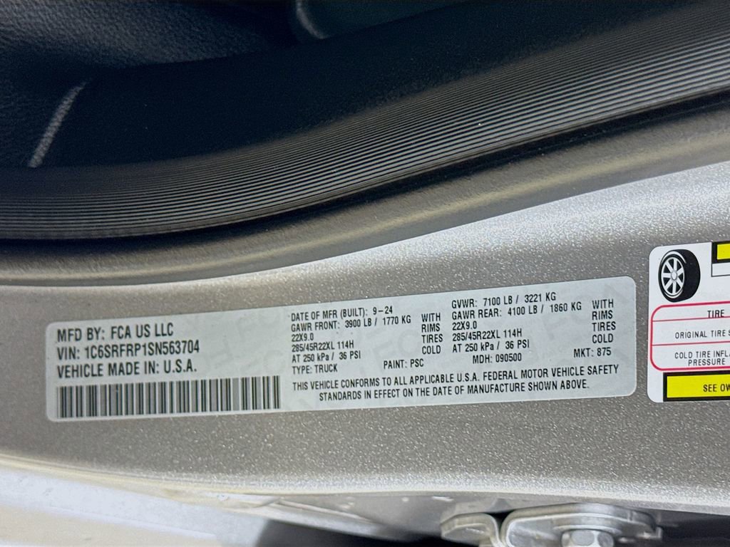 Certified 2025 RAM 1500 Laramie w/ Night Edition AWD/4WD image 28