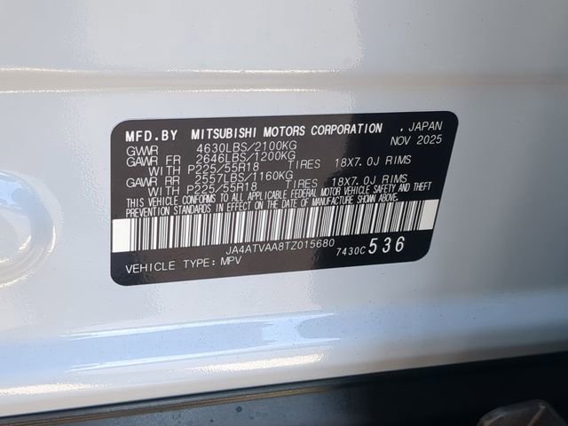 New 2026 Mitsubishi Eclipse Cross LE AWD/4WD image 36