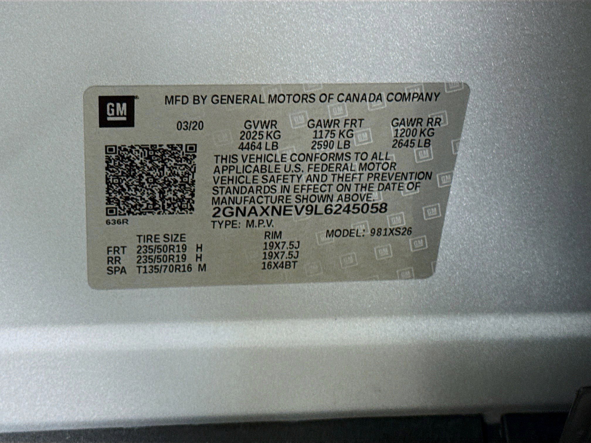 Used 2020 Chevrolet Equinox Premier w/ Premier Redline Edition image 40