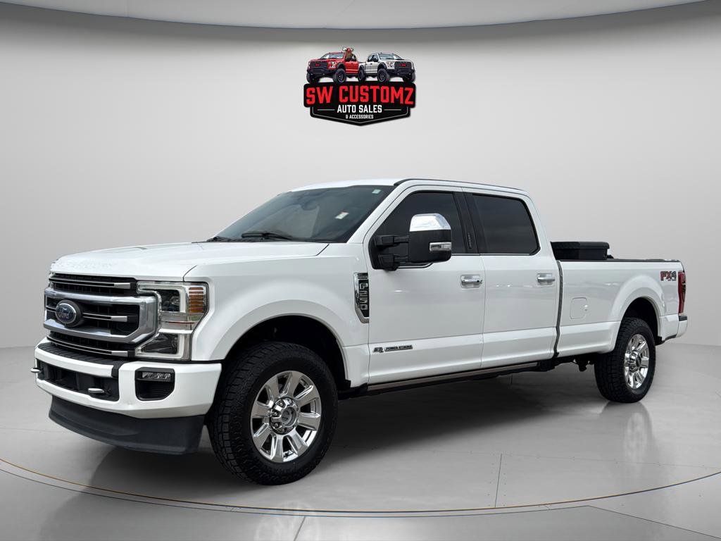 Used 2020 Ford F250 Platinum w/ FX4 Off-Road Package AWD/4WD image 3