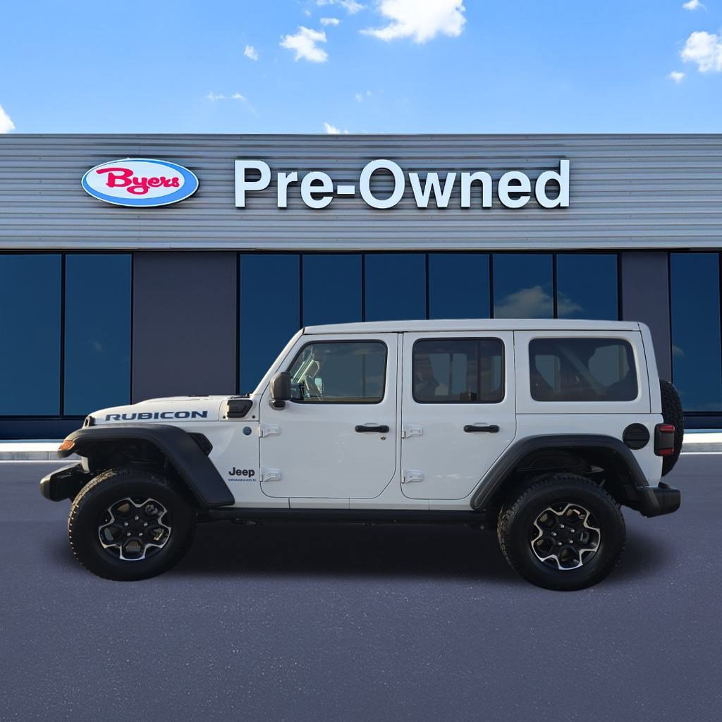Used 2023 Jeep Wrangler Unlimited Rubicon 4xe w/ Cold Weather Group image 4