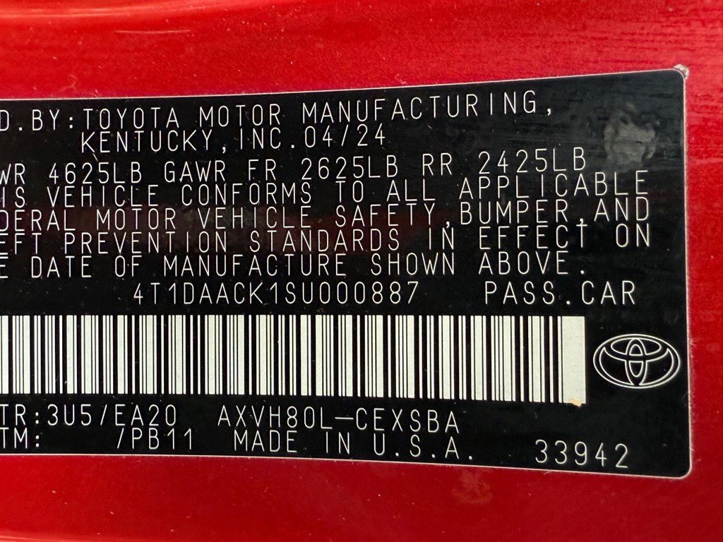 Certified 2025 Toyota Camry SE FWD image 22