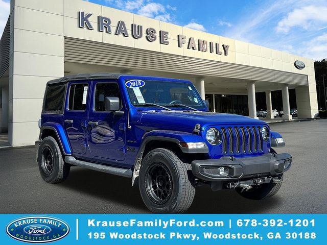 Used 2018 Jeep Wrangler Unlimited Sahara