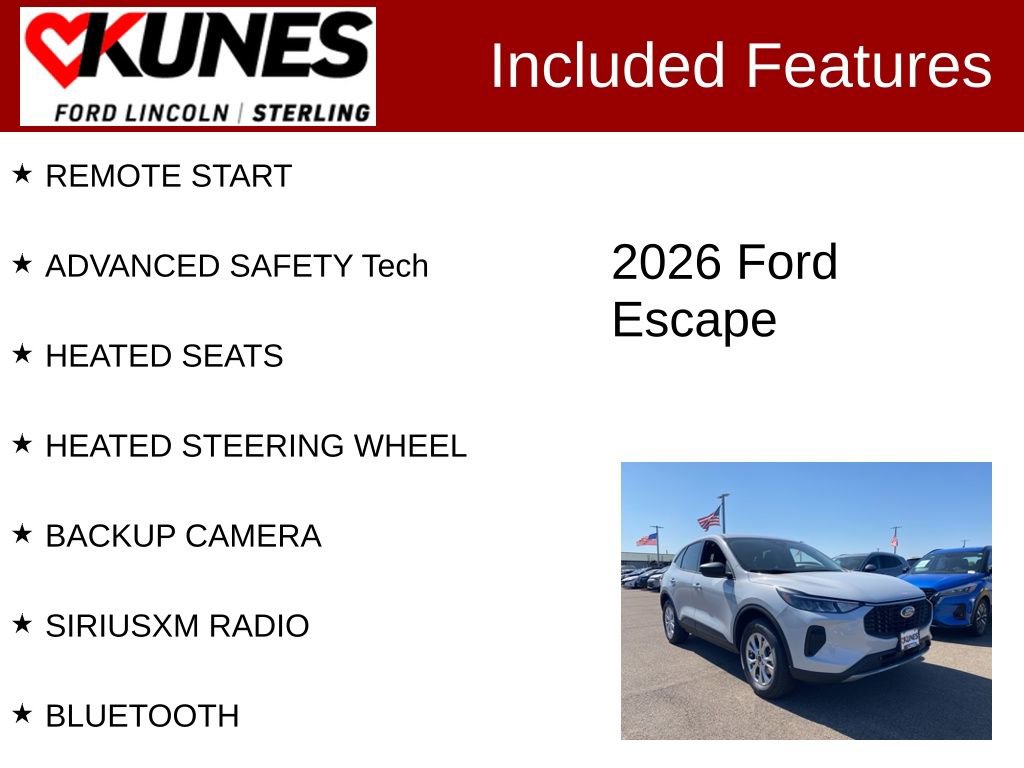 New 2026 Ford Escape Active image 3