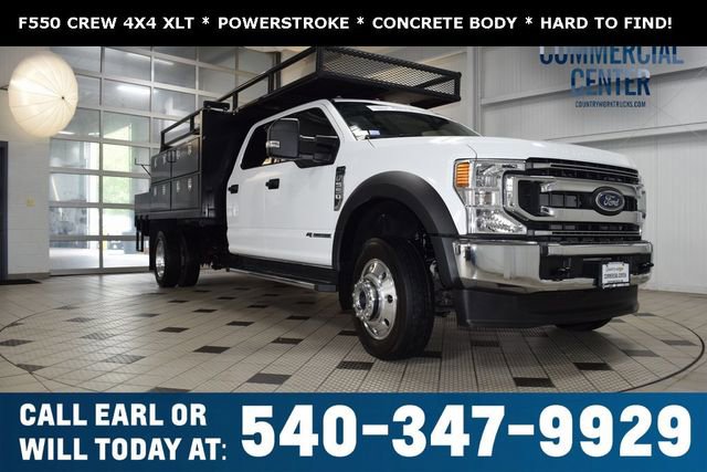Used 2022 Ford F550 4x4 Crew Cab Super Duty w/ XLT Value Package image 1