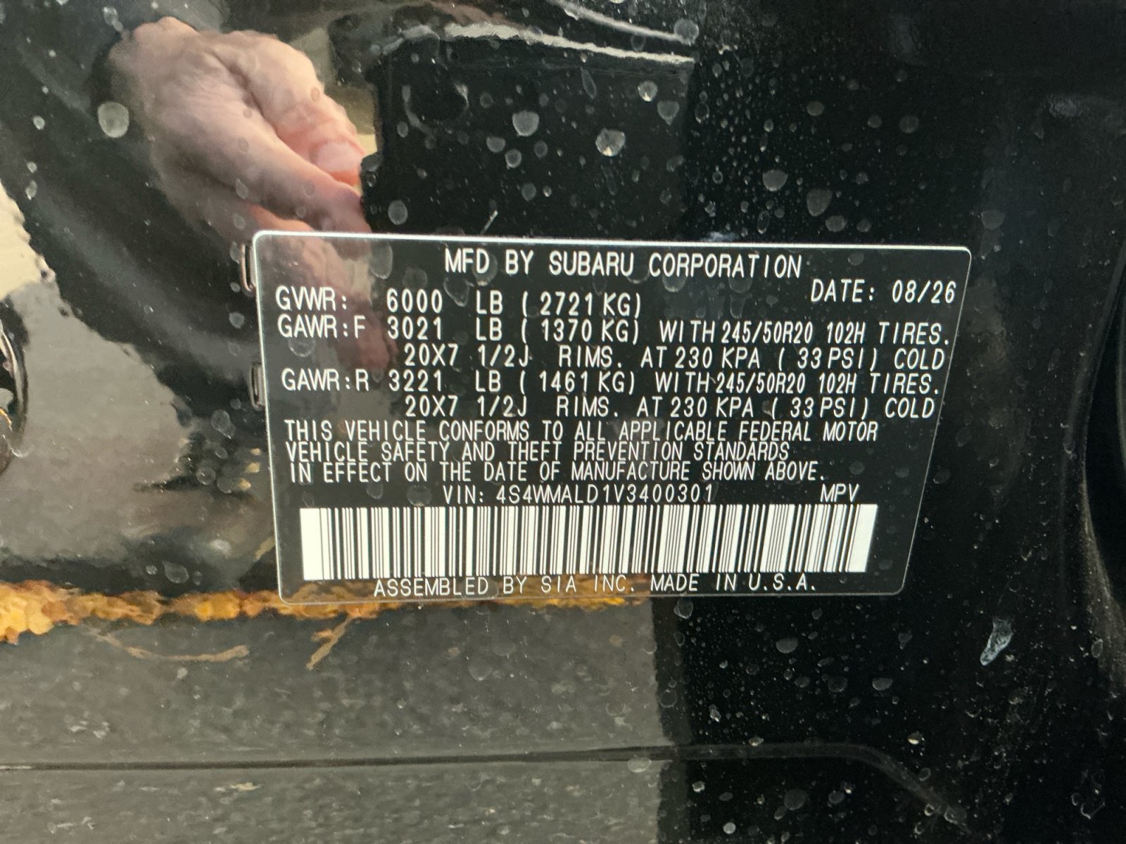 New 2027 Subaru Ascent Onyx Edition AWD/4WD image 16